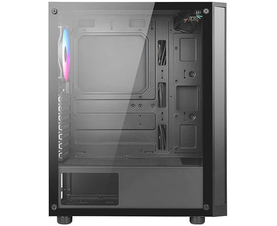  Корпус Azza Spectra черный (CSAZ-280B Spectra) без БП ATX 7x120mm 2x140mm 2xUSB2.0 1xUSB3.0 audio bott PSU 
