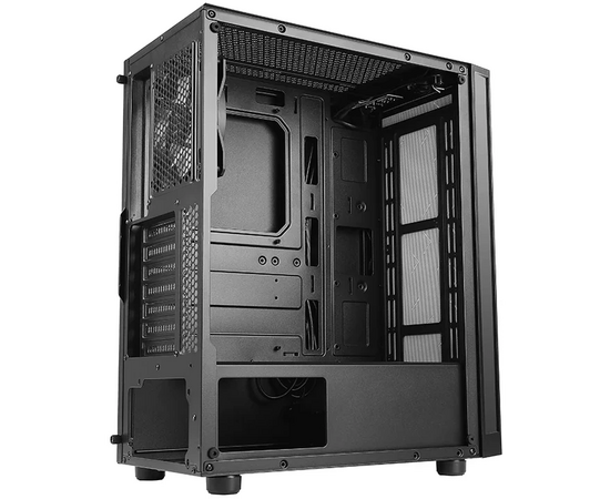  Корпус Azza Spectra черный (CSAZ-280B Spectra) без БП ATX 7x120mm 2x140mm 2xUSB2.0 1xUSB3.0 audio bott PSU 