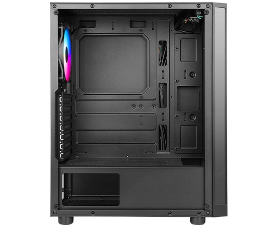  Корпус Azza Spectra черный (CSAZ-280B Spectra) без БП ATX 7x120mm 2x140mm 2xUSB2.0 1xUSB3.0 audio bott PSU 