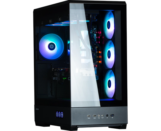  Корпус ZALMAN P50 DS Black, без БП, боковое окно (закаленное стекло), черный, ATX 