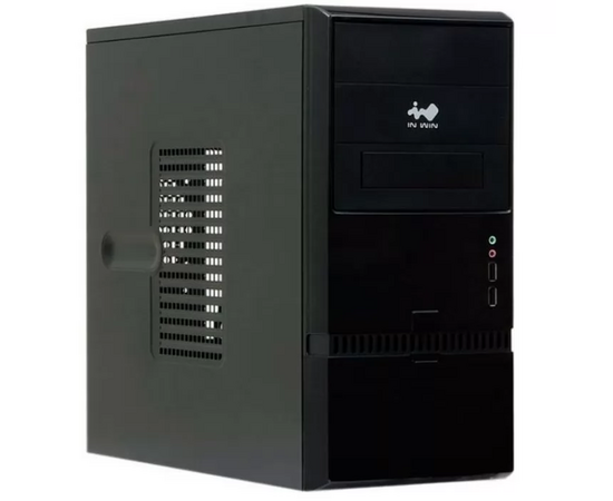  Корпус InWin ENR022 Black (6195850) 450W Mini Tower PM-450ATX U3.0*2+A(HD) mATX 