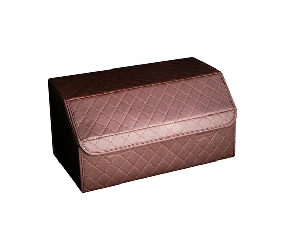  Органайзер - автомобильный эко кожа 30*32*35 (brown) (117110) 