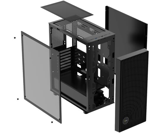  Корпус Ocypus Gamma C70 BK ARGB ATX (Gamma-C70-BKG400XX-GL) 