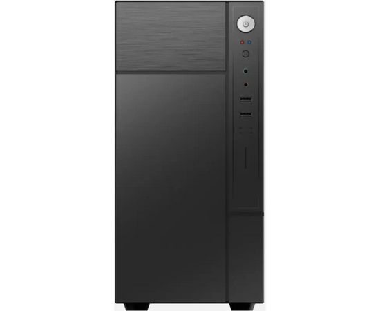  Корпус Foxline Forza FZ-017-U32 mATX black, w/o PSU, w/2xUSB3.0, no pwr cord, Fan 