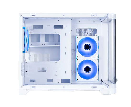  Корпус 1STPLAYER Uview UV6 ARGB White (UV6-WH-2FC7R-W-1FC7-W) / mATX / 3x120mm ARGB fans 