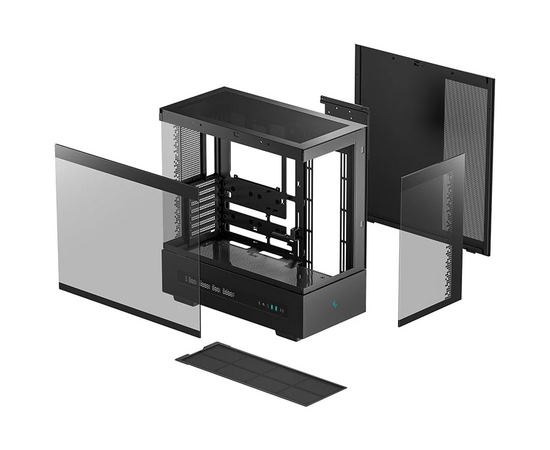  Корпус Deepcool CH690 Digital без БП, боковое окно (панорама), черный, ATX 