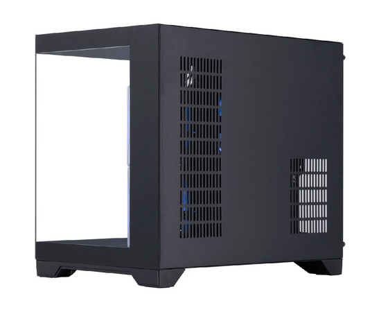  Корпус 1STPLAYER Megaview MV6-T ARGB Black (MV6-TP-BK-2FC7R-1FC7) mATX 