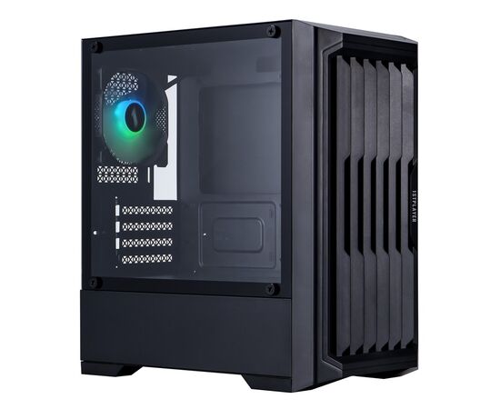  Корпус 1stPlayer BULLET HUNTER H2 ARGB Black (H2-BK-4F7) mATX 4x120mm FRGB fans 
