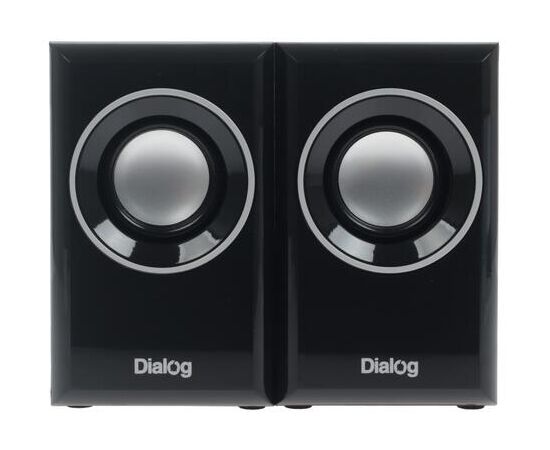  Dialog Stride AST-15UP BLACK - акустические колонки 2.0, 6W RMS, красное, питание от USB 