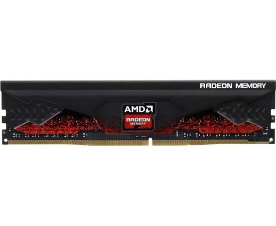  ОЗУ AMD Radeon R7 Performance Series Black Gaming Memory R7S48G2400U2S 8GB DDR4 2400 DIMM Non-ECC, CL16, 1.2V, Heat Shield, RTL 