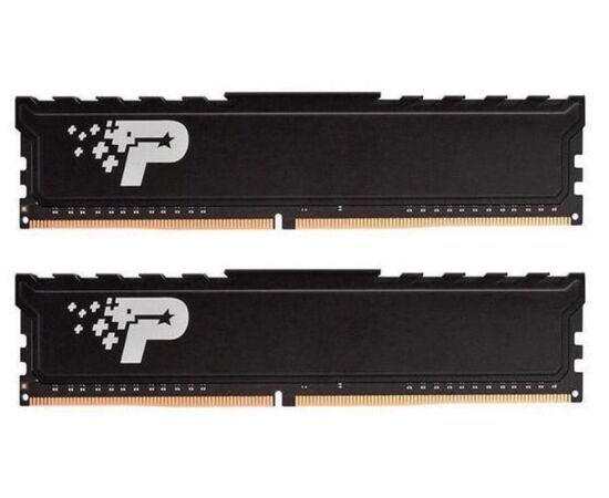  ОЗУ PATRIOT Signature Kit PSP416G3200KH1 DDR 4 DIMM 16Gb (8GBx2) PC25600, 3200Mhz, retail 