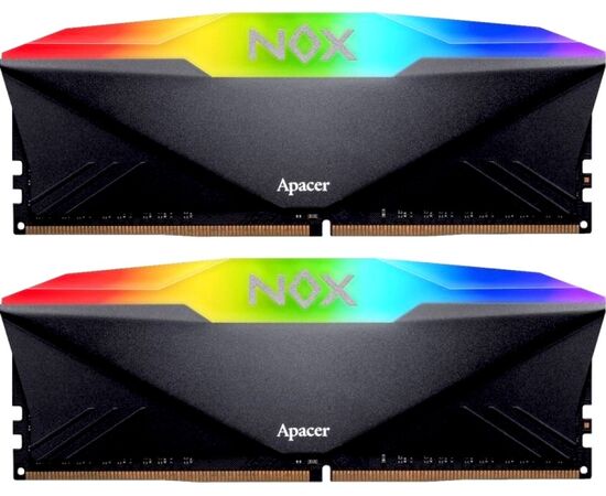  ОЗУ Apacer AH4U32G36C25YNBAA-2 DDR4 DIMM 3600-18 1024x8 32GB 1.35V OC NOX RGB AURA2 w/HS RP-K2 