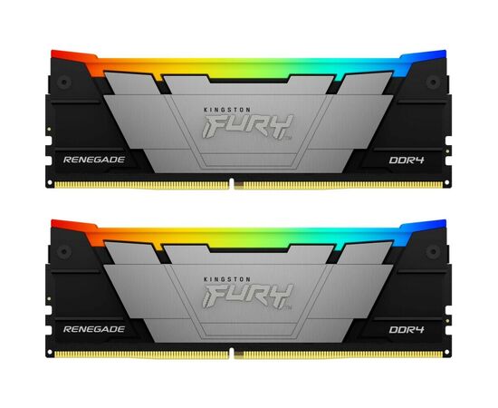  ОЗУ Kingston Fury Renegade RGB KF432C16RB12AK2/32 32GB3200MT/s DDR4 CL16DIMM (Kit of 2)1Gx8 