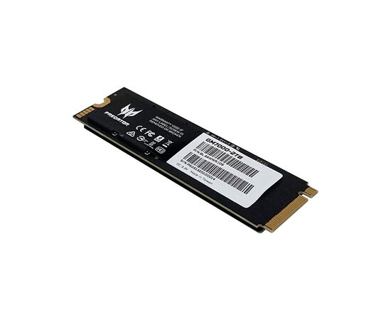  SSD Acer Predator GM7000 BL.9BWWR.106 2TB M.2 2280 NVMe 1.4 PCIe Gen4х4 7400/6700 мб/с Dram Cache 