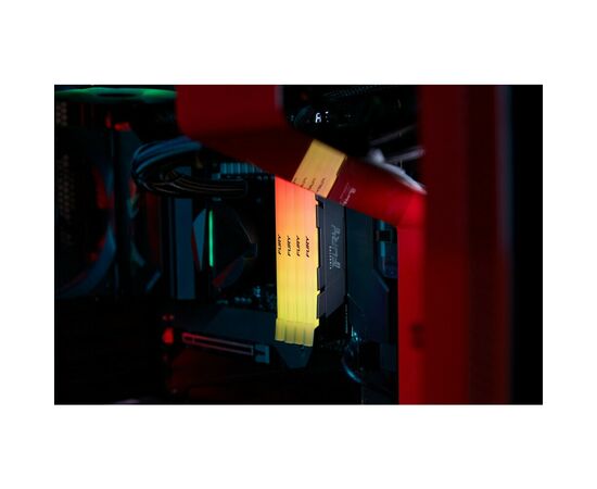  ОЗУ Kingston Fury Renegade RGB KF432C16RB2AK4/32 32GB 3200MHz DDR4 CL16 DIMM (Kit of 4) 