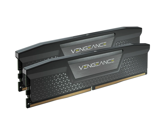  ОЗУ CORSAIR Vengeance Black CMK16GX5M2B5200C40 16GB U-DIMM DDR5 , 5200МГц, CL40 (Kit of 2) XMP 3.0 