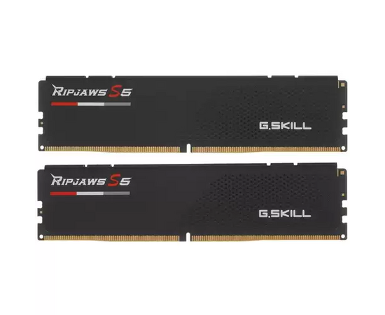  ОЗУ G.SKILL Ripjaws S5 32GB (F5-6000J3040F16GX2-RS5K) (2x16GB) DDR5 6000MHz CL30 (30-40-40-96) 1.35V / Black 
