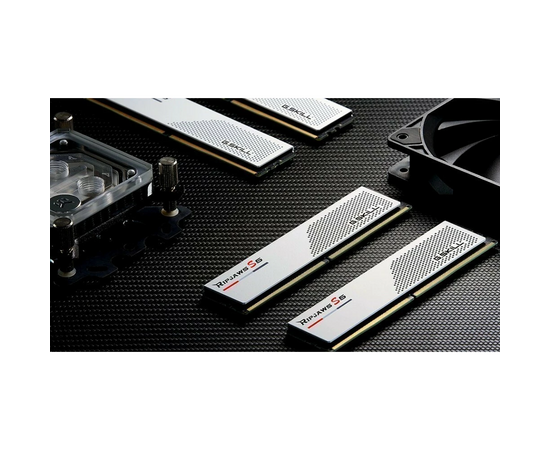  ОЗУ G.SKILL Ripjaws S5 32GB (F5-6000J3040F16GX2-RS5W) (2x16GB) DDR5 6000MHz CL30 (30-40-40-96) 1.35V / White 