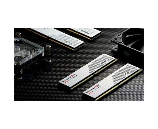  ОЗУ G.SKILL Ripjaws S5 32GB (F5-6000J3238F16GX2-RS5W) (2x16GB) DDR5 6000MHz CL32 (32-38-38-96) 1.35V / White 