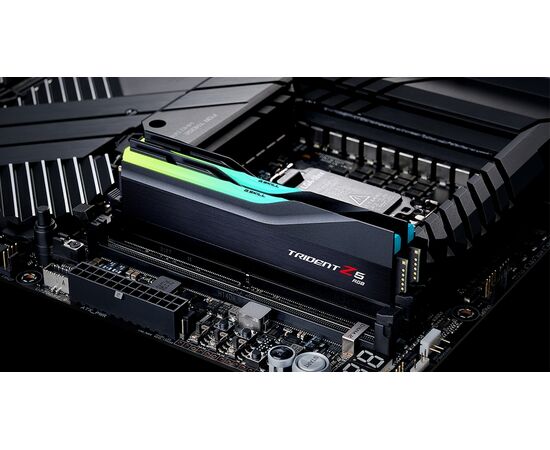  ОЗУ G.SKILL Trident Z5 RGB 32GB (F5-7600J3646G16GX2-TZ5RK) (2x16GB) DDR5 7600MHz CL36 (36-46-46-121) 1.4V / Black 