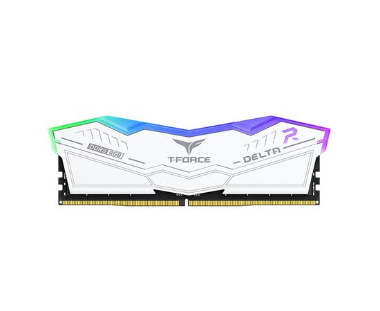  ОЗУ TEAMGROUP T-Force Delta RGB 32GB (FF4D532G5600HC32DC01) (2x16GB) DDR5 5600MHz CL32 (32-36-36-76) 1.2V / White 