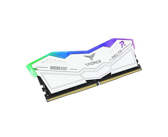  ОЗУ TEAMGROUP T-Force Delta RGB 32GB (FF4D532G5600HC32DC01) (2x16GB) DDR5 5600MHz CL32 (32-36-36-76) 1.2V / White 