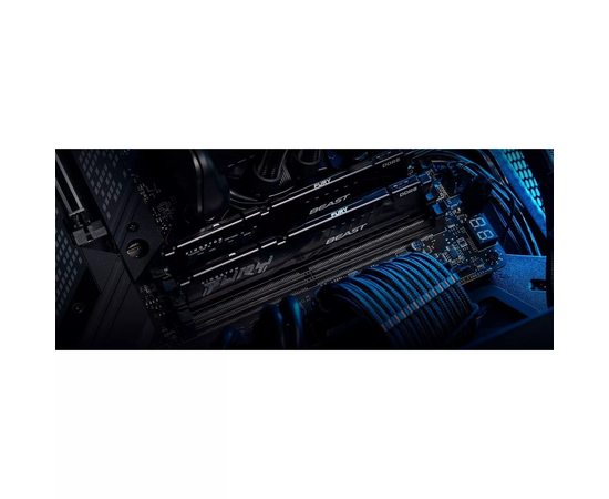  ОЗУ Kingston Fury Beast Black EXPO CL30 (Kit of 2) (KF560C30BBEK2-16) DDR 5 DIMM 16Gb PC48000, 6000Mhz, (retail) 