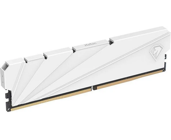  ОЗУ Netac Shadow S NTSSD4P36SP-08W DDR 4 DIMM 8Gb PC28800, 3600Mhz, C18 White, с радиатором 