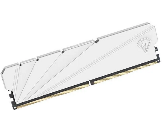  ОЗУ Netac Shadow S NTSSD4P36SP-08W DDR 4 DIMM 8Gb PC28800, 3600Mhz, C18 White, с радиатором 