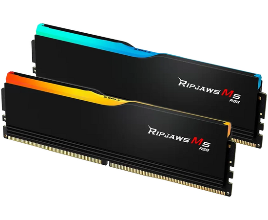  ОЗУ G.SKILL Ripjaws M5 RGB (F5-6400J3239F48GX2-RM5RK) 96GB (2x48GB) DDR5 6400MHz CL32 (32-39-39-102) 1.35V / Black 