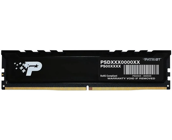  ОЗУ Patriot Signature Premium PSP58G520081H1 DDR5 - 1x 8ГБ 5200МГц, DIMM, Ret 