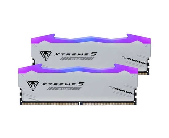 ОЗУ PATRIOT Xtreme 5 RGB Mpower (PVXR532G80C38KM) DDR 5 DIMM 32Gb (16Gbx2) 8000Mhz, (retail) 