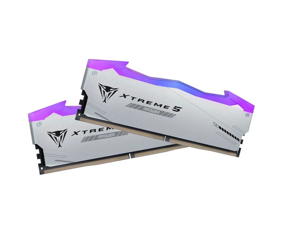  ОЗУ PATRIOT Xtreme 5 RGB Mpower (PVXR532G80C38KM) DDR 5 DIMM 32Gb (16Gbx2) 8000Mhz, (retail) 