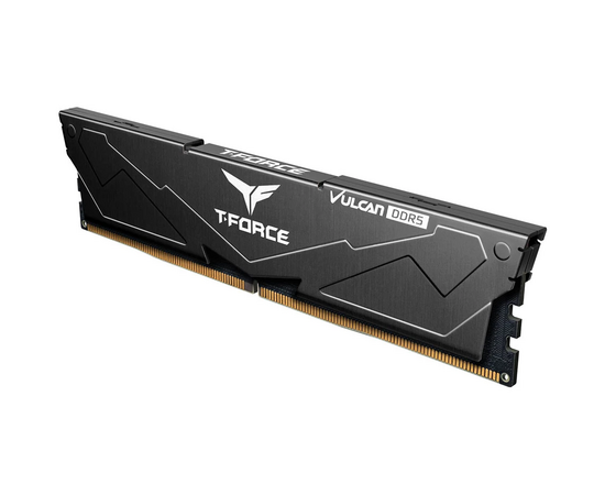 ОЗУ TEAMGROUP T-Force Vulcan 32GB (FLBD532G6000HC38GDC01) DDR5 (2x16GB) 6000MHz CL38 (38-46-46-76) 1.25V / Black 
