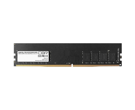  ОЗУ CBR CD4-US32G26M19-00S DDR4 DIMM (UDIMM) 32GB PC4-21300, 2666MHz, CL19, 1.2V, Micron SDRAM, dual rank 
