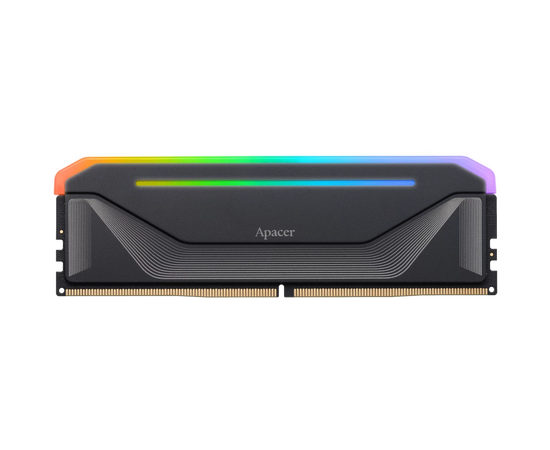 ОЗУ Apacer Nox (AH5U16G62C532NBAA-1) DDR5 16GB 6200MHz DIMM RGB Black Gaming Memory CL40 1.35V (Retail) 2048*8 Heat Sink (Retail) 