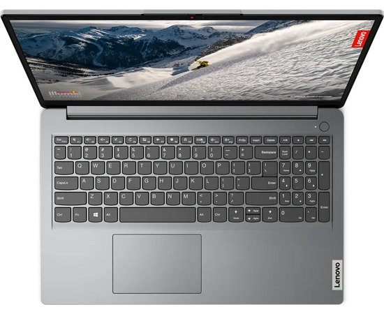  Ноутбук Lenovo IP1 15ALC7 (82R400EHIN) 15.6" FHD IPS, AMD R7-5700U, 16Gb, 512Gb SSD, Win11 Home ENG серый 