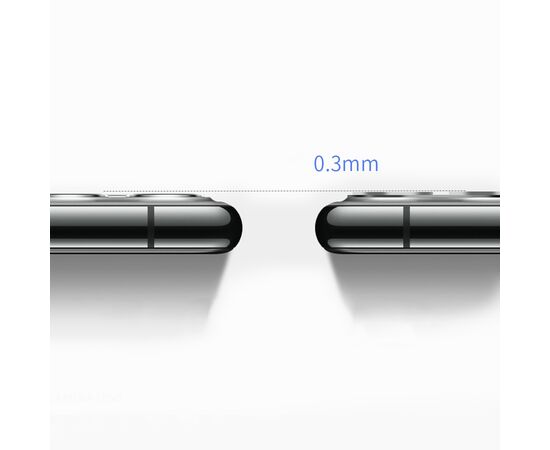  Защитное стекло на заднюю камеру COTEetCI Lens Film для iPhone 12 Pro 6.1", серебристый 