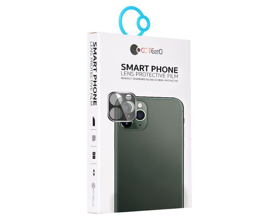  Защитное стекло на заднюю камеру COTEetCI Lens Film для iPhone 12 Pro 6.1", серебристый 