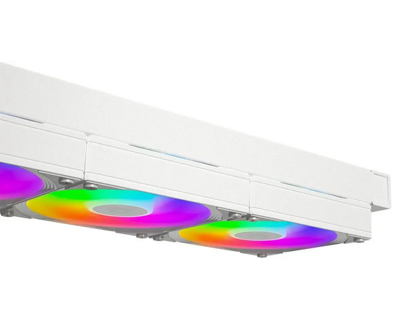  СВО ID-COOLING FX360 Inf White LGA1700/1200/115X/AM4/AM5 (TDP 350W, ARGB Fan and Pump, PWM, Triple Fan 120mm, белый) 