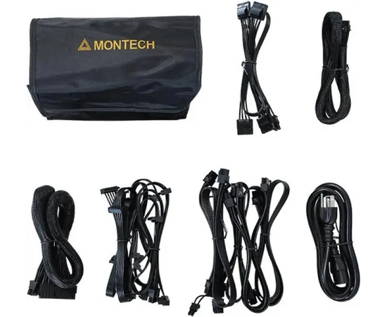  Блок питания MONTECH Titan Gold Gen.5 (TIS0123), 750Вт, 135мм, черный, retail 
