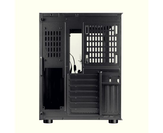 Корпус Ginzzu V520 RGB подсветка, закаленное стекло 1*USB 3.0,1*USB 2.0, AU ATX 