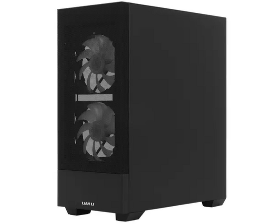  Корпус Lian Li Lancool 205 Mesh (G99.OE764CX.R0) / Black / Mid-Tower, TG / 2x 140mm ARGB + 1x 120mm ARGB fans inc. 