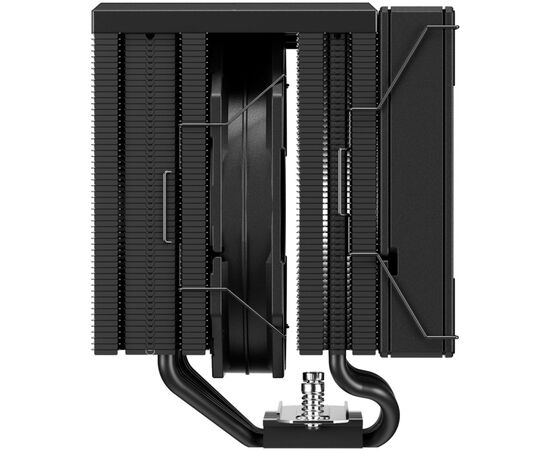  Кулер upHere UE2KC6 Black ARGB / 6HPx6mm, 265W TDP, dual tower, 2x120mm ARGB fans, 600-1650RPM, 68 CFM, 25dBA 