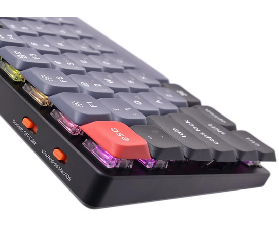  Клавиатура Keychron K3 Pro Gateron low profile Mechanical (K3P-H3-RU) Grey/Brown Switch 