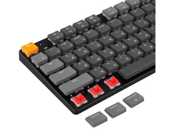  Клавиатура Keychron K5SE Keychron Optical (K5SE-E1-RU) Black/Red Switch 