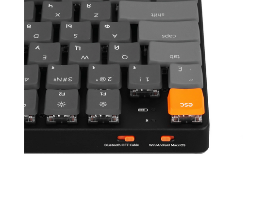  Клавиатура Keychron K5SE Keychron Optical (K5SE-E1-RU) Black/Red Switch 