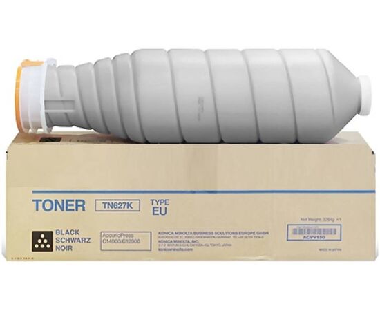  Тонер Konica-Minolta AccurioPress (ACVV150) C12000/14000 черный TN-627K ACVV150 173.8K 