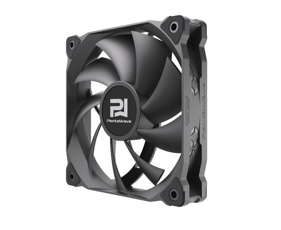  Вентилятор PentaWave PF-K12B PWM / 120mm 4 pin Magnetic FDB 500-1850rpm 83CFM 29.7dBA/ Black 