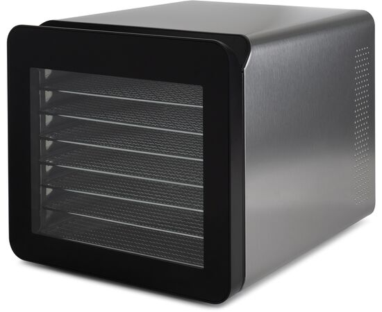  Сушка для фруктов и овощей Hyundai HYFD-8801 14под. серебристый 